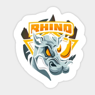 RHINO face Sticker